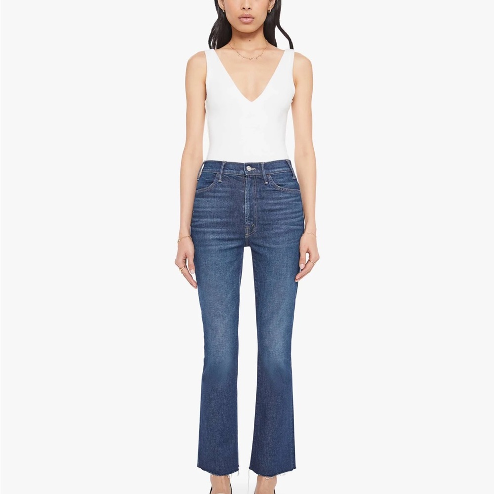 MOTHER The Hustler Flood Fray Jean size 32 in “whatever you want”